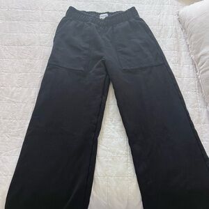 Mate the Label Wide Leg Fleece Sweat Pants